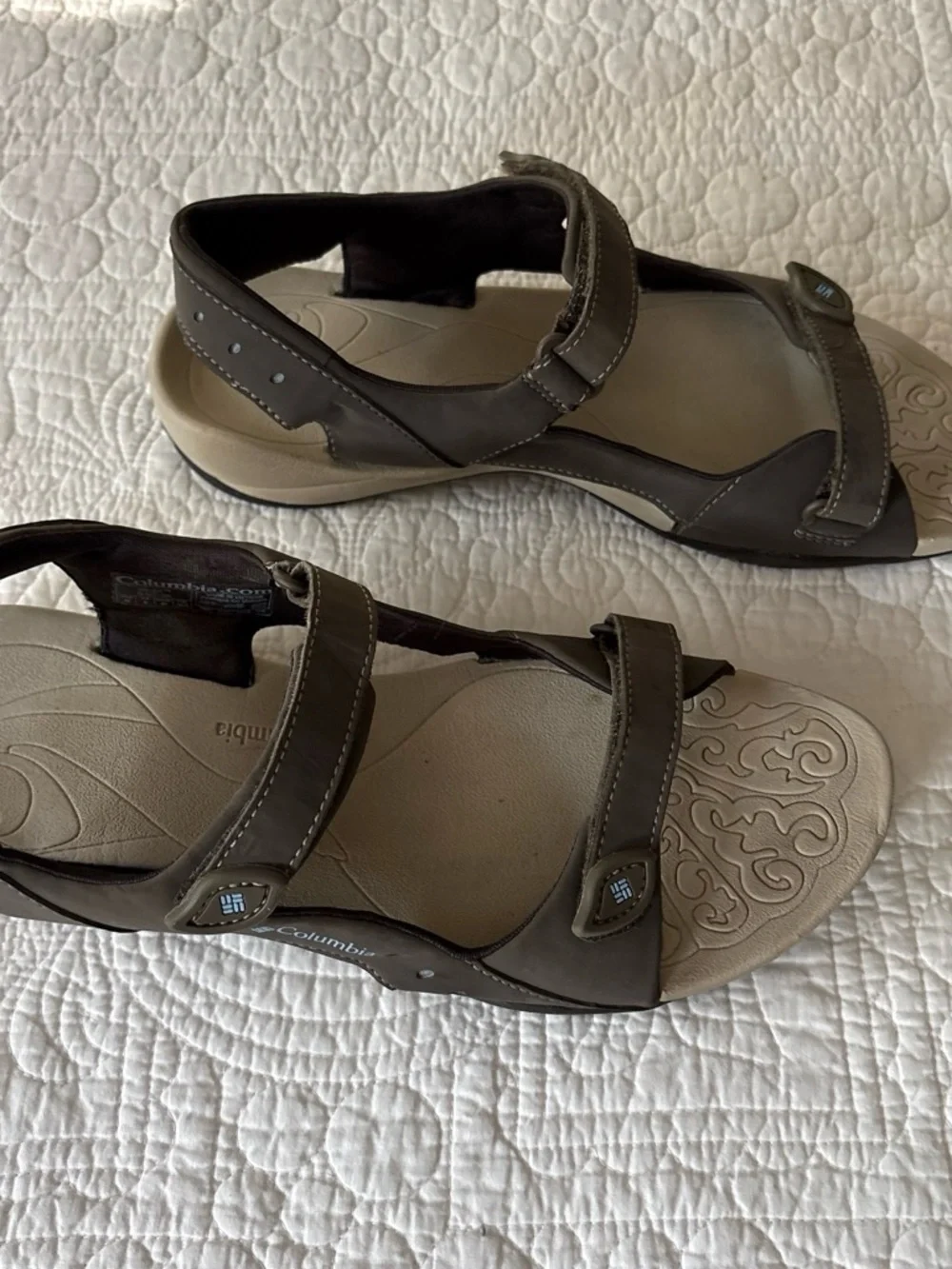 Columbia Men’s Brown Strappy Sport Sandals